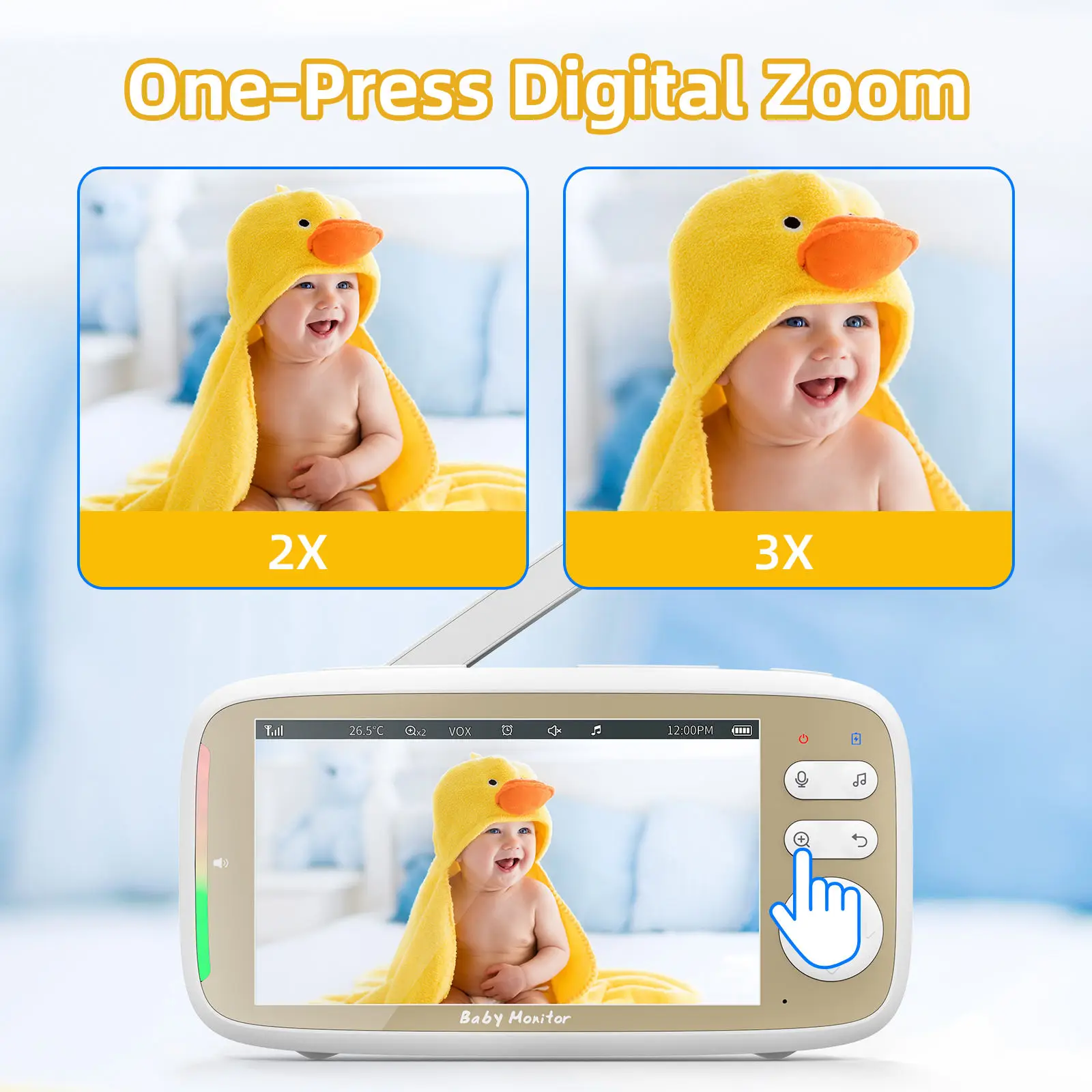 VB803 PRO Baby Monitor with 2p - Home Cinema Wireless recension och pris
