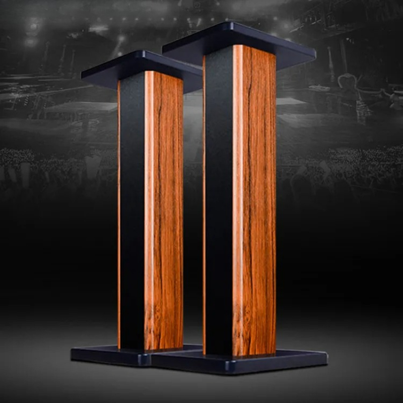 Solid Wood Speaker Stand Floor - Audio Home Cinema recension och pris