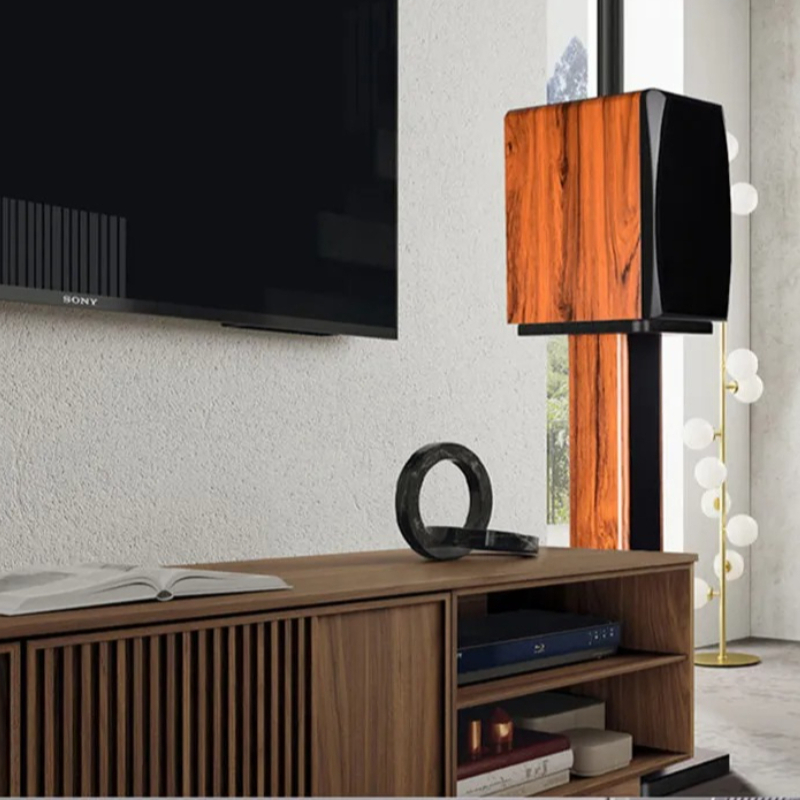 Solid Wood Speaker Stand Floor - Audio Home Cinema recension och pris