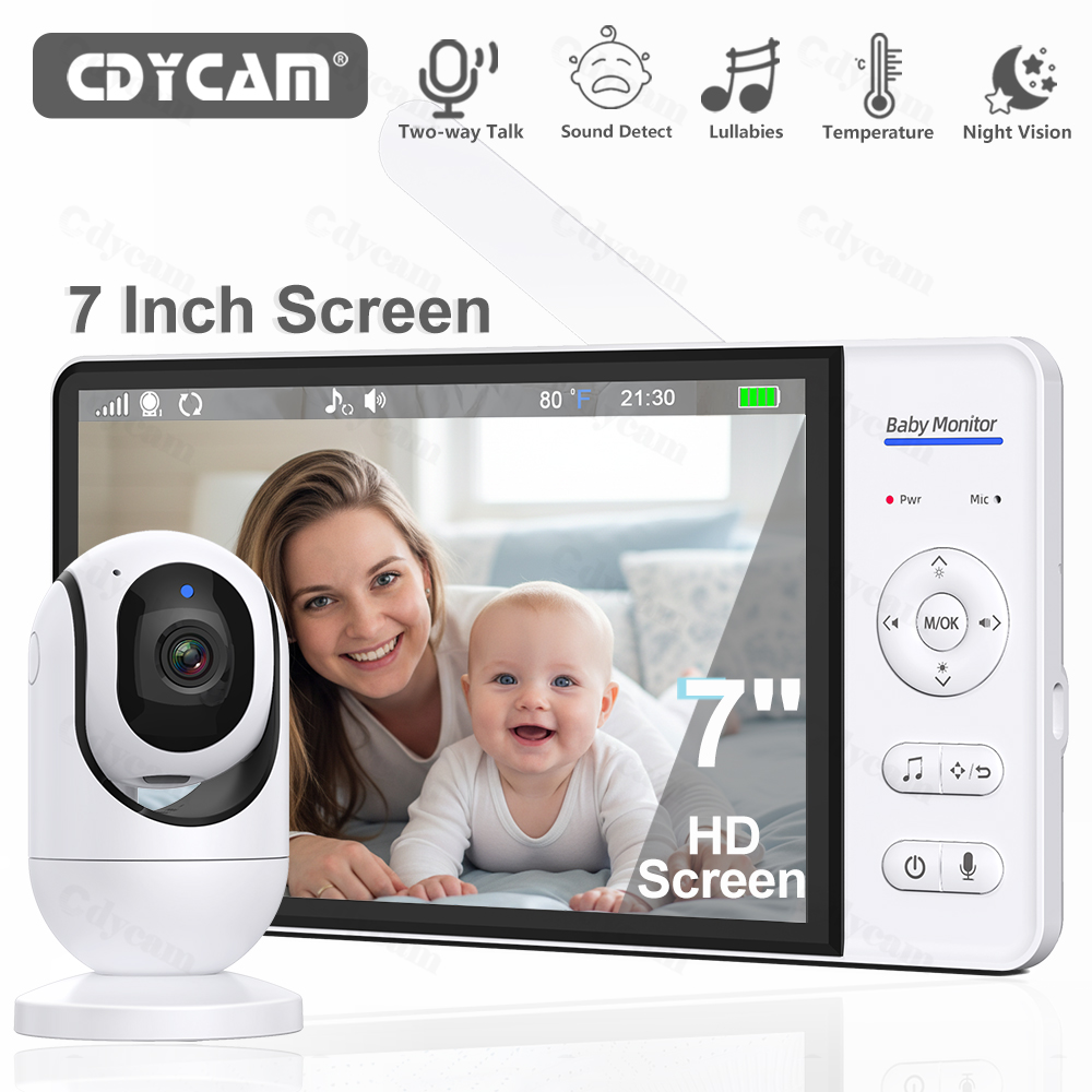 7.0'' Video Baby Monitor 720P  - Home Cinema Wireless recension och pris