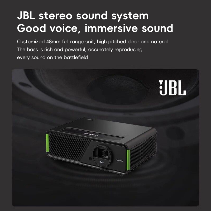 ViewSonic TK9 4K UHD DLP Proje - Home Cinema Jbl recension och pris