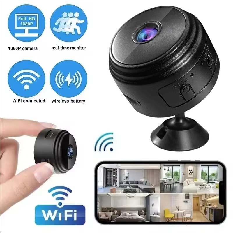 A9 Mini Cameras 1080P WiFi Sma - Home Cinema Wireless recension och pris