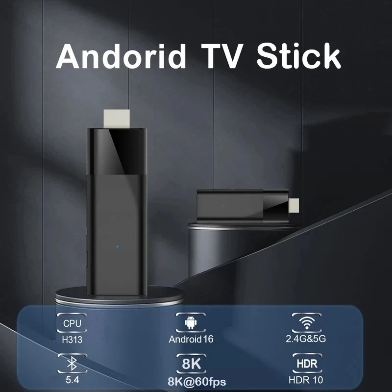 Android 16 TV Stick 4K Allwinn - Home Cinema Tv recension och pris