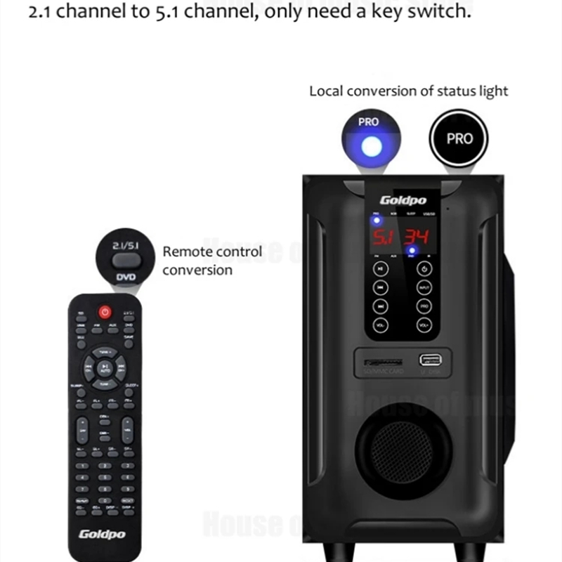 5.1 Floor-Standing Multimedia  - Home Cinema Jbl recension och pris