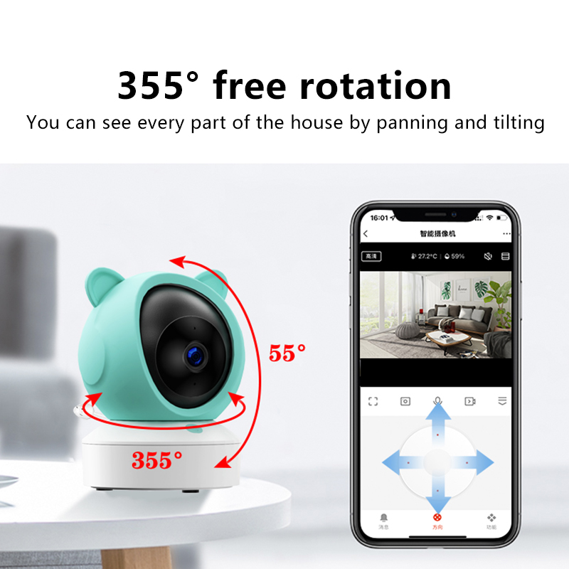 Danmini 1080P Baby Monitor Mob - Home Cinema Wireless recension och pris