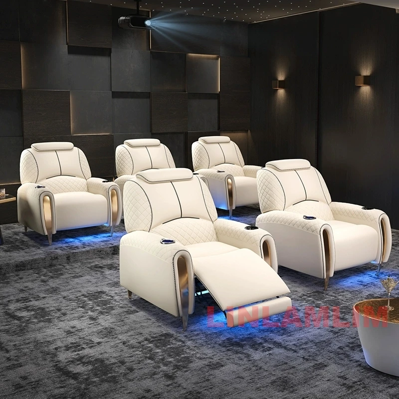 Luxury Electric Recliner Theat - Home Cinema Chairs recension och pris