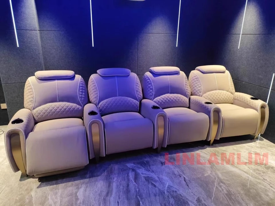 Luxury Electric Recliner Theat - Home Cinema Chairs recension och pris