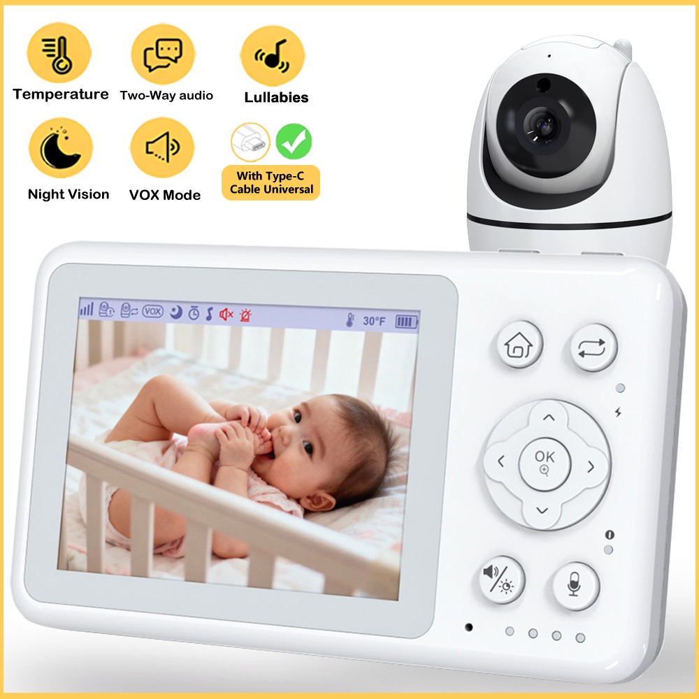 3.2Inch Video Baby Monitor LCD - Home Cinema Wireless recension och pris