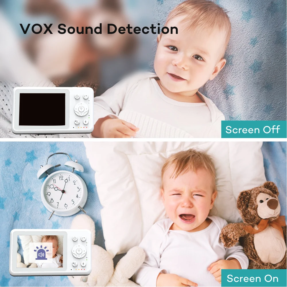 3.2Inch Video Baby Monitor LCD - Home Cinema Wireless recension och pris
